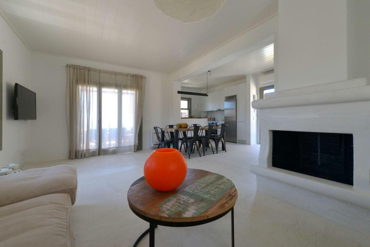 Luxurious 2019Blt Seaview Villa Wth Swimming Pool Korissia  ภายนอก รูปภาพ