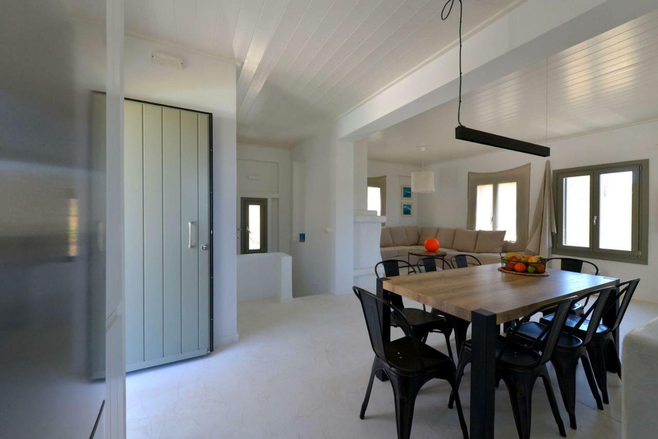 Luxurious 2019Blt Seaview Villa Wth Swimming Pool Korissia  ภายนอก รูปภาพ